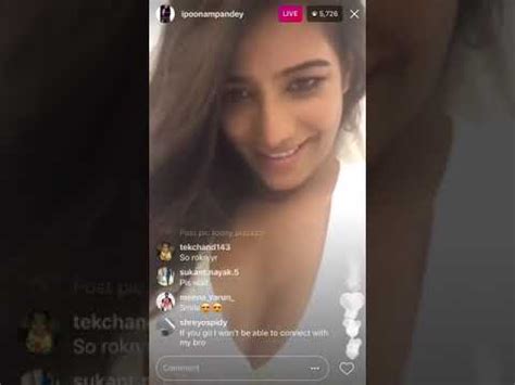 poonampandey nude live|Poonam Pandey Porn Star Videos